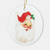 サンタクロース セラミックオーナメント (左)