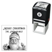 サンタクロース・セントニコラス・クリスマスのパーソナライズ セルフインキングスタンプ (インサイチュ)