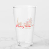 サンタクロース タンブラーグラス (裏面)