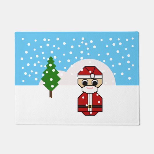 サンタクロース ドアマット (正面)