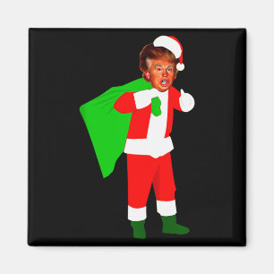 サンタクロース ドナルド トランプ おもしろ クリスマス クリスマス 丑い Xmas マグネット