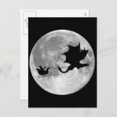 サンタクロース・ドラゴンライダースリー シーズンポストカード (正面/裏面)