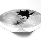 サンタクロース・ドラゴンライダースリー フォトプリント            (角)