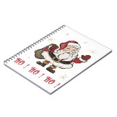 サンタクロース ノートブック (左側)