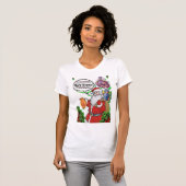 サンタクロース – ハレクリシュナॐ Tシャツ (正面フル)