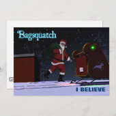 サンタクロース – バグスクアッチホリデーカード シーズンカード (正面/裏面)