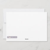 サンタクロース – バグスクアッチホリデーカード シーズンカード (裏面)