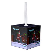 サンタクロース – バグスクアッチ キューブオーナメント (裏面アングル)