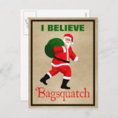 サンタクロース – バグスクアッチ シーズンポストカード (正面/裏面)