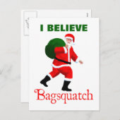 サンタクロース – バグスクアッチ シーズンポストカード (正面/裏面)