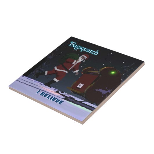 サンタクロース – バグスクアッチ タイル (側面)