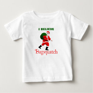 サンタクロース – バグスクアッチ ベビーTシャツ