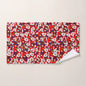 サンタクロース バスタオルセット (ハンドタオル)