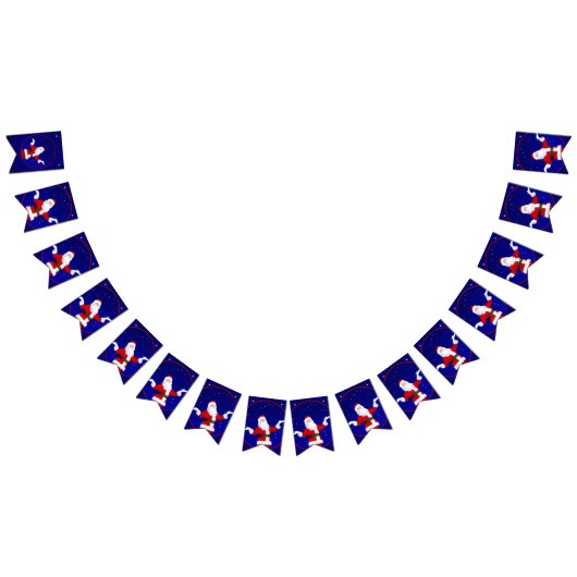 サンタクロース バンティングフラッグ (全)