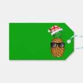 サンタクロース・パイナップル ギフトタグ (正面(横))