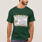 サンタクロース ビジネス ホリデー マジック Tシャツ (正面)