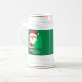 サンタクロース ビールジョッキ (正面左)