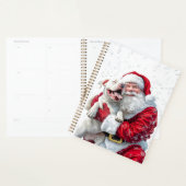 サンタクロース&ピットブルパピードッグ プランナー手帳 (ディスプレー)