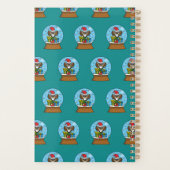 サンタクロース・フクロウ付きスノーグローブ |カスタマイズ プランナー手帳 (裏面)