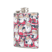 サンタクロース フラスク (左)