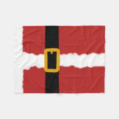 サンタクロース フリースブランケット (正面(横))