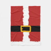 サンタクロース フリースブランケット (正面)