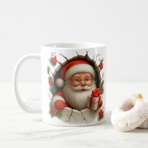 サンタクロース ブレイクスルー クリスマスマグ コーヒーマグカップ