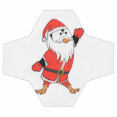 サンタクロース・ペンギンがクリスマスの準備 サッカーボール (フラット)