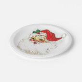 サンタクロース ペーパープレート (アングル)