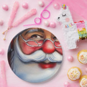 サンタクロース ペーパープレート (パーティー)