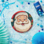 サンタクロース ペーパープレート (パーティー)