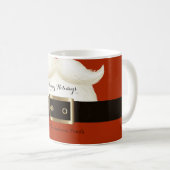 サンタクロース、ホホホホホ！ コーヒーマグカップ (正面右)