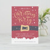 サンタクロース |ホリデーパーティ招待状 シーズンカード (スタンド正面)