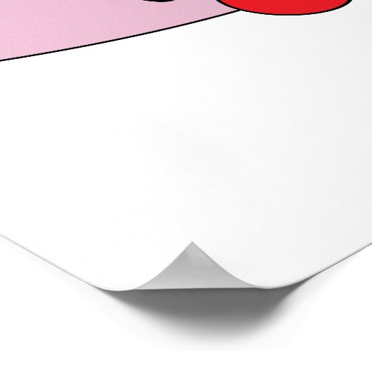 サンタクロース ポスター (角)