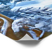 サンタクロース ポスター (角)