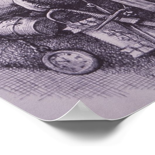 サンタクロース ポスター (角)