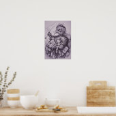 サンタクロース ポスター (キッチン)