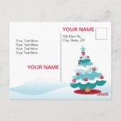 サンタクロース ポストカード (裏面)