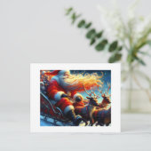 サンタクロース。 ポストカード (スタンド正面)