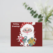 サンタクロース ポストカード (スタンド正面)