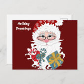 サンタクロース ポストカード (正面/裏面)