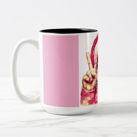 サンタクロース マグカップ (左)