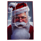 サンタクロース ミディアムペーパーバッグ (裏面)