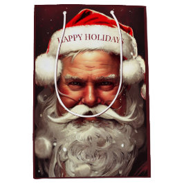 サンタクロース ミディアム ギフトバッグ