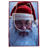 サンタクロース ミディアム ギフトバッグ (正面)