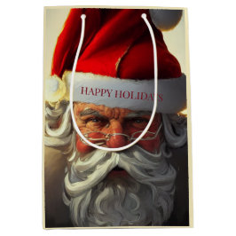 サンタクロース ミディアム ギフトバッグ