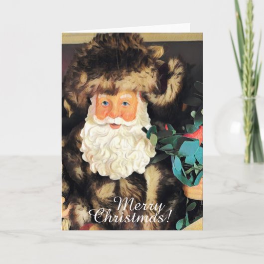 サンタクロース・メリークリスマスアート シーズンカード (正面)