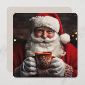 サンタクロース・メリークリスマスカード ノートカード (正面/裏面)