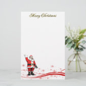 サンタクロース&メリークリスマスクリスマス 便箋 (スタンド正面)