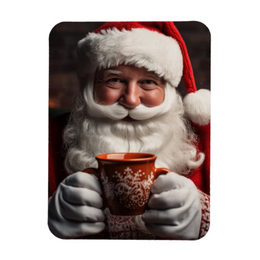 サンタクロース・メリークリスマスマグネット マグネット (縦)